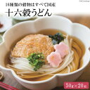 【ふるさと納税】島原手延べ 十六穀うどん 1kg 〜厳選した