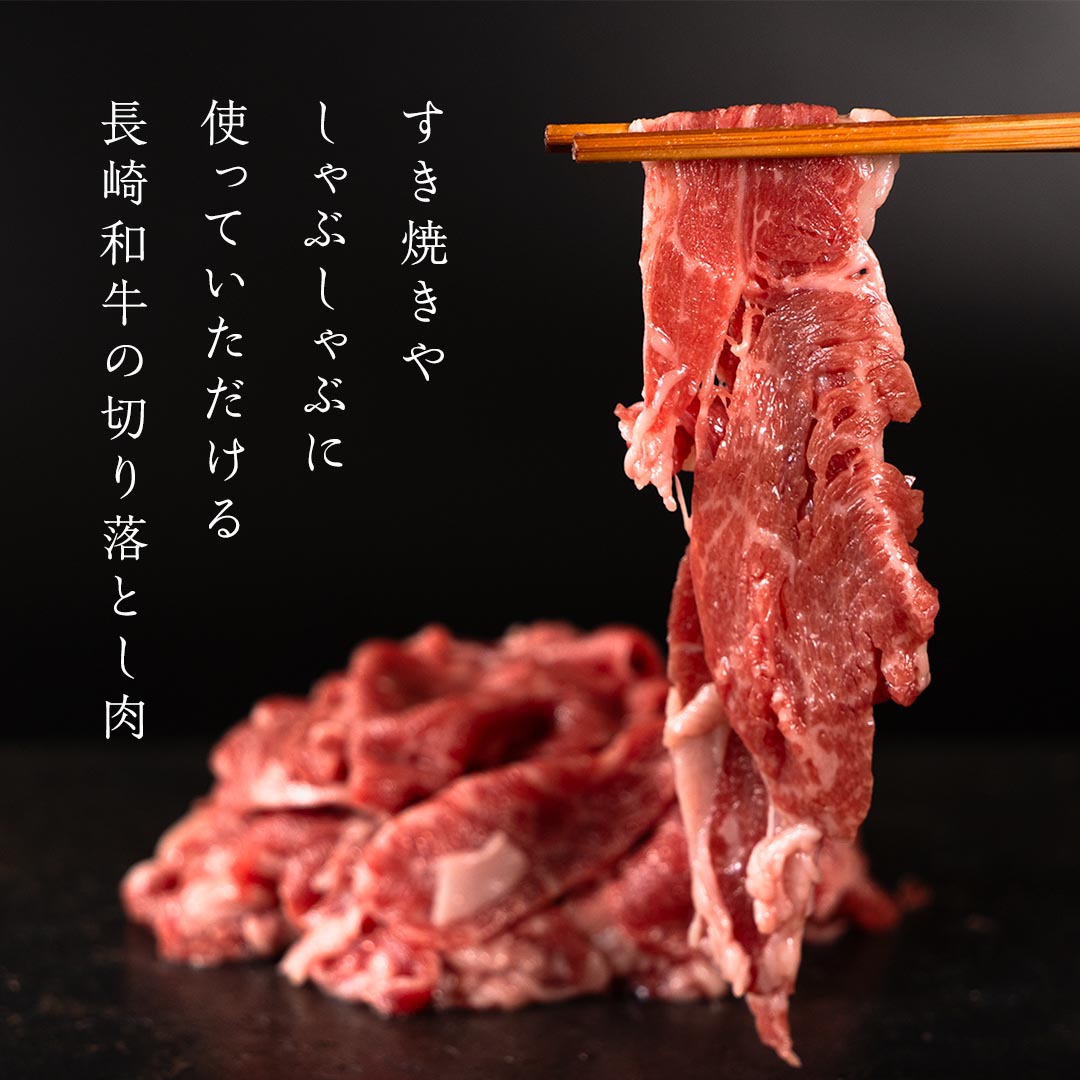 【ふるさと納税】 訳あり 牛肉 長崎和牛 切り落とし [ 肉 和牛 牛 精肉 冷凍 小分け すき焼き しゃぶしゃぶ 600g 900g 1.2kg 日本ハムマーケティング 長崎県 島原市 ]