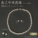 【ふるさと納税】 【選べる組み合わせ】 AI365 Marycoco 長崎県産 極上 あこや本真珠 8.5〜9.0mm ジュエリー 2点 セット [N975-1...