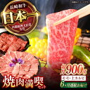 【ふるさと納税】【6回定期便】【焼き肉満喫セット】モモ 上カルビ 総計900g / 焼肉 牛肉 長崎和牛 A4〜A5ランク / 諫早市 / 野中精肉店[AHCW...