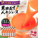 【ふるさと納税】【9回定期便】黒田五寸人参ジュース720ml 12本セット 総計108本 大村市 おおむら夢ファームシュシュ[ACAA158]