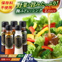 【ふるさと納税】長崎の「極み」ドレッシングミニ 85ml×5本セット さっぱりサラダセット / ドレッシング 調味料 サラダ / 大村市 / おおむら夢ファーム...