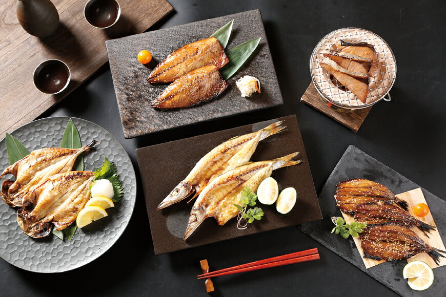 【ふるさと納税】魚 干物 干物 6種 & 鯛茶漬け セット 3回 定期便 [マルイ水産商事 長崎県 平戸市 hr42bgy420378] 干物 ひもの みりん干し 開き サバ アジ カマス イワシ ブリ 鯛茶漬け ギフト 生月島