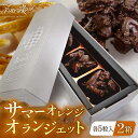 【ふるさと納税】【大人なビターチョコレート】サマーオレンジ 