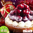 【ふるさと納税】【選べるサイズ】【楽天限定】【大粒ジューシー】贅沢ダークチェリータルト 1ホール 12cm~18cm【心優-CotoyuSweets-】 [KA...
