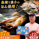 26位! 口コミ数「0件」評価「0」【全12回定期便】漁師の 塩こうじ漬け 5種 7点セット 【ひかり水産 】[KAA487]