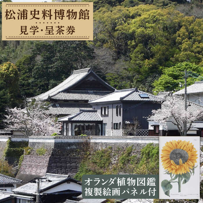 14位! 口コミ数「0件」評価「0」【ふるさとの歴史応援】松浦史料博物館満喫セット＜4＞ [KAC082] 年間パスポート 体験 抹茶 茶道 歴史 博物館 トラベル クーポン