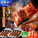 【ふるさと納税】【全6回定期便】【着日指定 可能】【日本初!海水で養殖】長崎県産おうごん うなぎ 松セット 約1kg(4尾〜8尾) 平戸市 / 松永水産 うなぎ...
