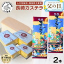 【ふるさと納税】《父の日》第19回全国菓子大博覧会で金賞受賞の「長崎カステラ」2本【B4-075】和菓子 スイーツ デザート おやつ カステラ 2本 長崎 お菓子 松浦市 ギフト プレゼント 贈り物 父の日