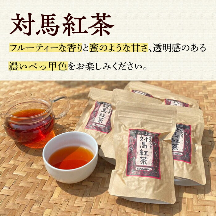 【ふるさと納税】【全12回定期便】対馬 紅茶 リーフ 30g×6個 《対馬市》【つしま大石農園】ティー 国産 [WBE007]