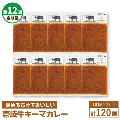 【全12回定期便】壱岐牛キーマカレー[JBW028] 420000 420000円 42万円 冷凍配送