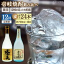 【ふるさと納税】【全12回定期便】 隆美焼酎25度 壱岐の島 かめ貯蔵 2本セット [JDB251] お酒 むぎ焼酎 壱岐焼酎 本格焼酎 熟成 飲み比べ 132000 132000円