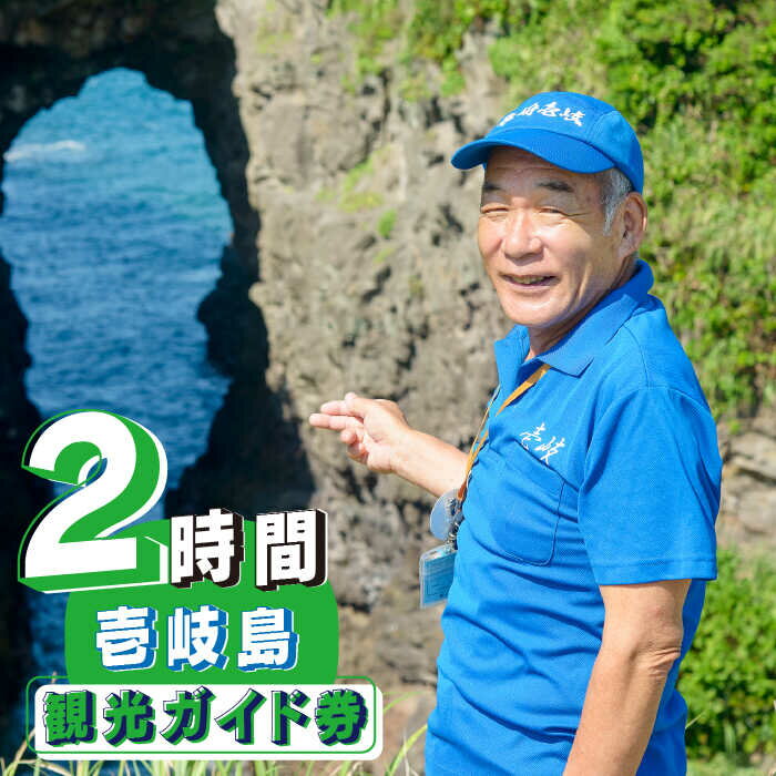 【ふるさと納税】壱岐島内観光ガイド券（2時間程度） 《壱岐市》【島旅地元ガイド　中山忠治】[JDE004] 14000 14000円