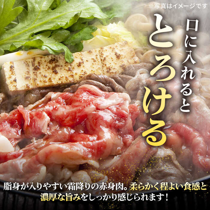 【ふるさと納税】【全6回定期便】 特選 壱岐牛 肩ロース 500g（すき焼き・しゃぶしゃぶ）《壱岐市》【太陽商事】[JDL050] 肉 牛肉 薄切り うす切り すき焼き しゃぶしゃぶ 肩ロース 赤身 鍋 定期便 200000 200000円 20万円＼ぐるナイで紹介／ f422100-iki-10002114 長崎県壱岐市 サンプル画像2