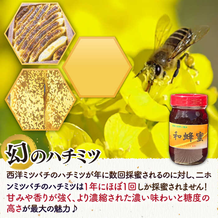 【ふるさと納税】和蜂蜜（ニホンミツバチ） 600g×2本＋300gパッカー 《壱岐市》【和蜂ファーム壱岐】[JDP001] ハチミツ 蜂蜜 はちみつ 日本ミツバチ 84000 84000円