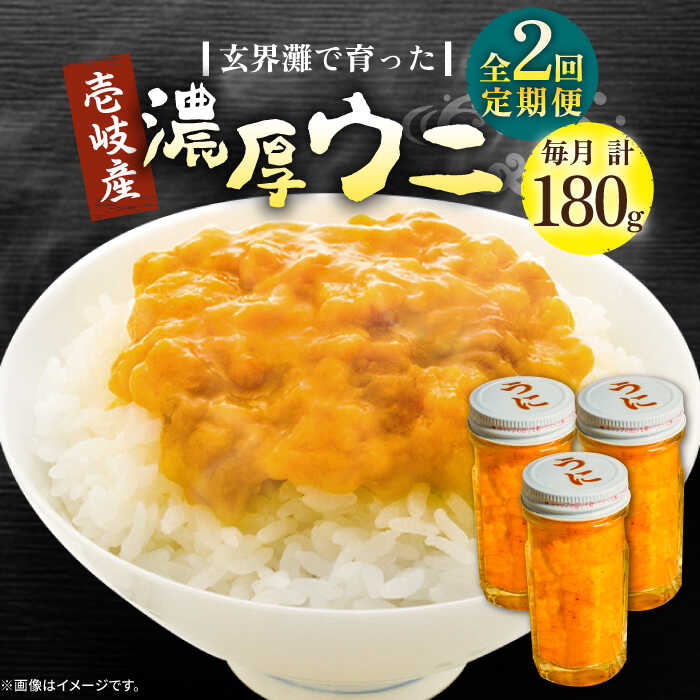 楽天長崎県壱岐市【ふるさと納税】【全2回定期便】壱岐産 濃厚 ウニ 60g ×3本《壱岐市》【合同会社塚元】ムラサキウニ 海産物 海鮮 うに 雲丹 珍味[JDR037]