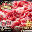 【ふるさと納税】【全12回定期便】長崎和牛 切り落とし 600g(300g×2パック)《壱岐市》【長崎フードサービス】 肉 牛肉 赤身 小分け 国産 切落し 切...