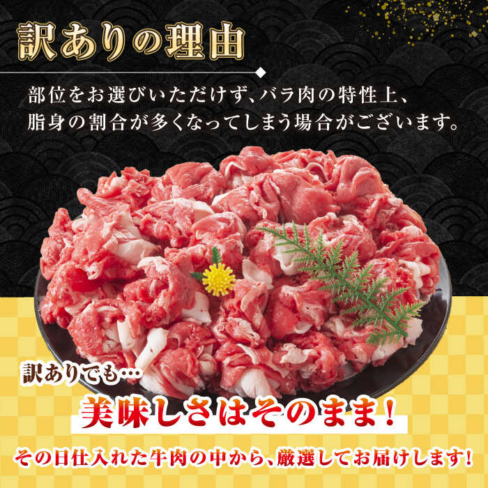 【ふるさと納税】【全2回定期便】【訳あり】【A4~A5ランク】長崎和牛 切り落とし 500g《壱岐市》【株式会社MEAT PLUS】 肉 牛肉 黒毛和牛 焼き肉 ご褒美 冷凍配送 訳あり A5 黒毛和牛 ギフト[JGH035] 20000 20000円 2万円 f422100-iki-10003125 長崎県壱岐市 サンプル画像3