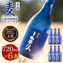【ふるさと納税】【五島本格焼酎 麦焼酎セット】長崎・五島列島酒造 麦焼酎 五島麦 720ml×6本セット Alc.25% お酒 焼酎 五島市/五島列島酒造 [P...