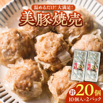 五島産美豚使用！美豚の肉焼売10個×2パック[PEL054]