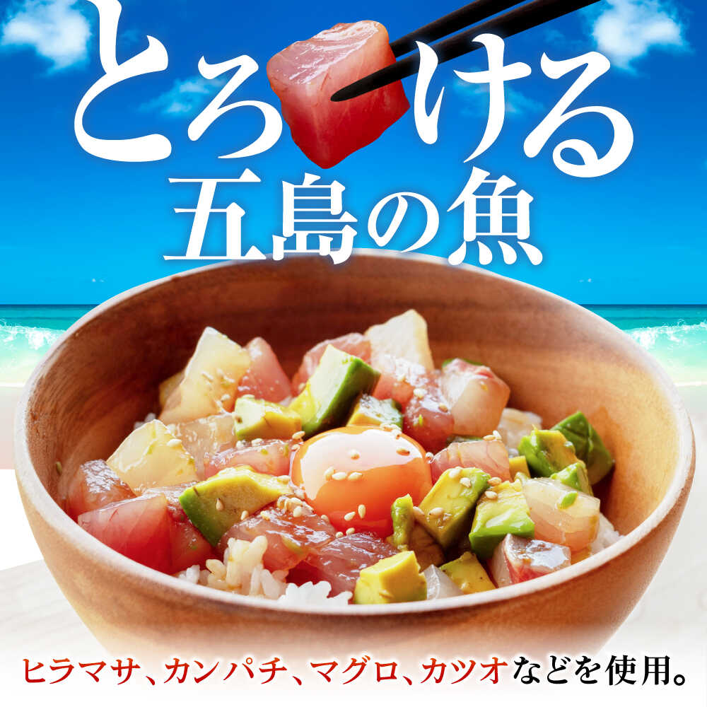 【ふるさと納税】【3回定期便】【超速冷凍】旬魚のゴトポキ5袋 五島市/金沢鮮魚[PEP026] セット