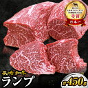 【ふるさと納税】 【 訳あり 】【お肉の魔人】 長崎和牛 ランプ ステーキ450g（3～5枚）＜スーパーウエスト＞ [CAG04…