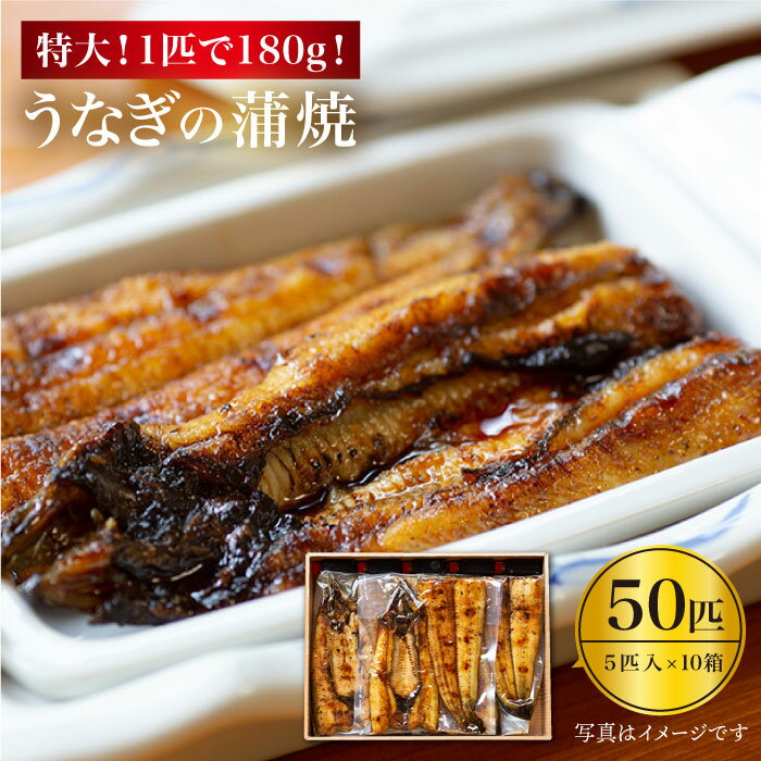 【ふるさと納税】【肉厚180g×50匹】秘伝のタレで仕上げた国産うなぎの蒲焼 計9kg＜入口屋＞ [CCA015]