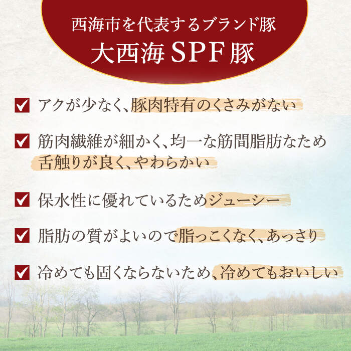 【ふるさと納税】【訳あり】【肉塊で肉会】大西海SPF豚 肩ロースブロック 計1.5kg（2~3個）＜大西海ファーム＞ [CCY028]