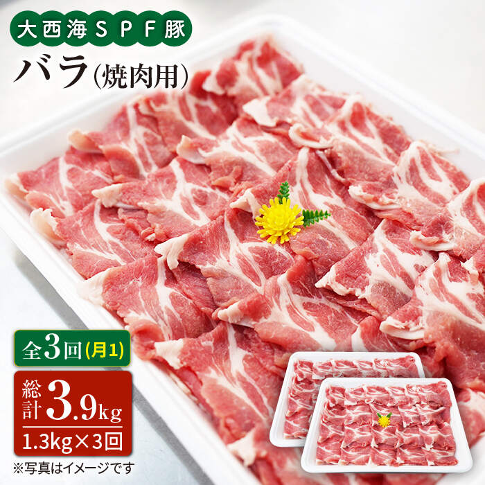 【ふるさと納税】【訳あり】【月1回1.3kg×3回定期便】大