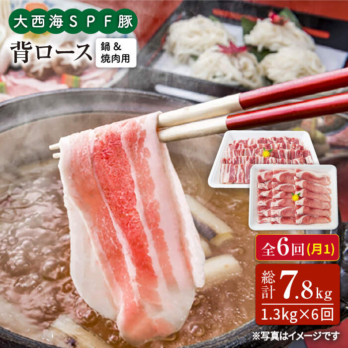 【ふるさと納税】【訳あり】【月1回1.3kg×6回定期便】大