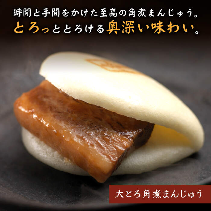 【ふるさと納税】【6回 定期便 】【春の角煮まん祭】 角煮まんじゅう 8個＆ 大とろ角煮まんじゅう 8個＜岩崎本舗＞ [CFE033] 長崎 お土産 角煮まん 角煮 ご当地グルメ 贈答 ギフト プレゼント 冷凍 セット 詰め合わせ f422126-saikai-10001473 長崎県西海市 サンプル画像3