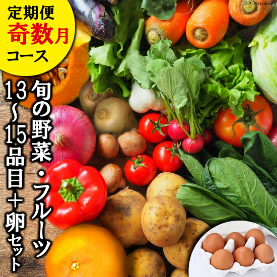 【ふるさと納税】【6回奇数月コース】旬の野菜・フルーツセット