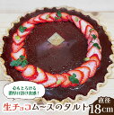 【ふるさと納税】【舌にあふれる季節感♪こだわりのサクサクタルト】生チョコムースのタルト / タルト たると ケーキ タルトケーキ スイーツ デザート / 南島原...