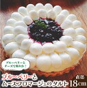 14位! 口コミ数「1件」評価「5」【舌にあふれる季節感♪こだわりのサクサクタルト】ブルーベリーとムースフロマージュのタルト / タルト スイーツ 洋菓子 ケーキ ブルーベリー･･･ 