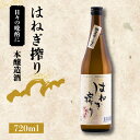 【ふるさと納税】【毎日でも飲み飽きない】本醸造酒 はねぎ搾り 720ml×1本 / 日本酒 お試し 晩酌 / 南島原市 / 酒蔵吉田屋[SAI028]