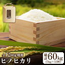 【ふるさと納税】【南島原市産 ヒノヒカリ 】とんさか米 5kg×12回 定期便 / 米 令和5年産 ヒノヒカリ / 南島原市 / 林田米穀店 [SCO003] ブランド米 長崎