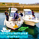 【ふるさと納税】【体験チケット】有明海クルージング・海釣り・お食事セットプラン(4名様分) / 海釣り 釣り 体験プラン 体験チケット / 南島原市 / ミナサ...