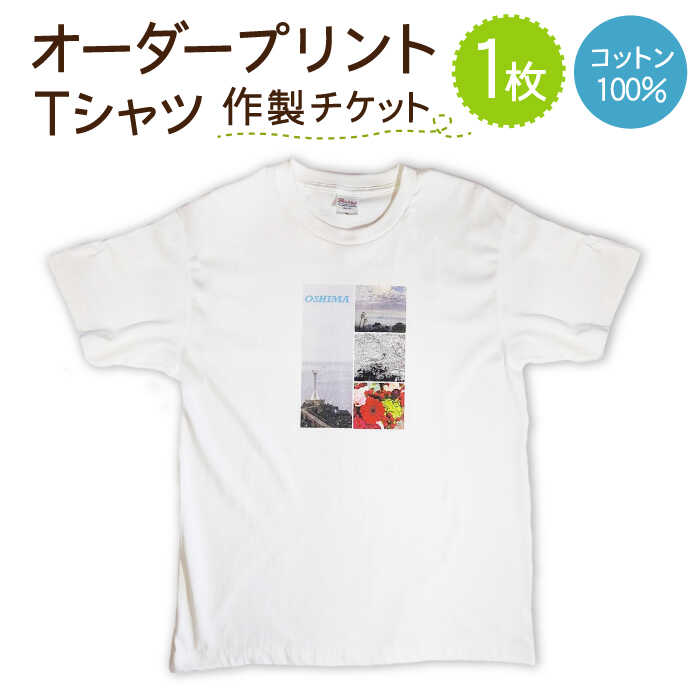 5位! 口コミ数「0件」評価「0」オーダープリント Tシャツ 1枚 作製 チケット / 服 プリントTシャツ オーダー / 南島原市 / 大嶌染工場 [SDP004]