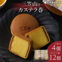 16位! 口コミ数「10件」評価「4.9」【人気の銘菓セット】 どら焼き 三笠山 4個 ＆ カステラ巻 12個 長与町/文明堂総本店 [EAK017] どら焼き カステラ 個包装 お･･･ 