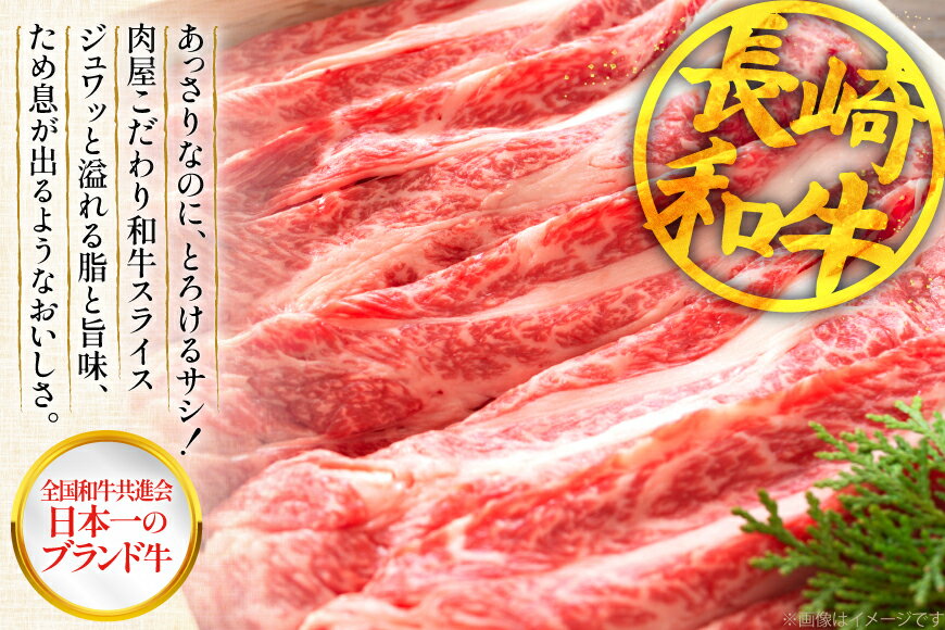 【ふるさと納税】 和牛 赤身 薄切り 定期便 長崎和牛 モモorウデ 薄切り 600g 2回 総計1.2kg [大川ストアー 長崎県 東彼杵町 hs42bag580060] すき焼き 肉 赤身切り落とし