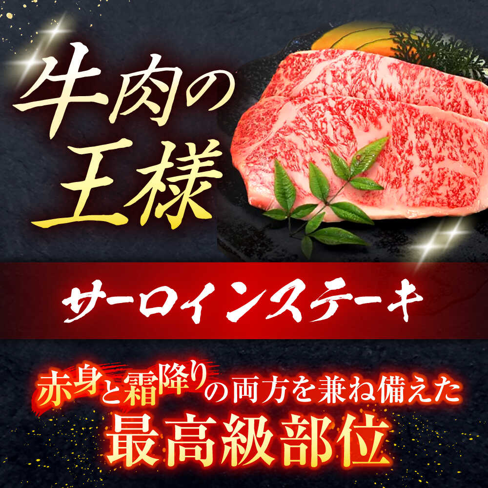 【ふるさと納税】【4回定期便】長崎和牛 サーロインステーキ 180g×4枚【株式会社田中精肉店】[OCA018] f423220-kawatana-10001466 長崎県川棚町 サンプル画像2
