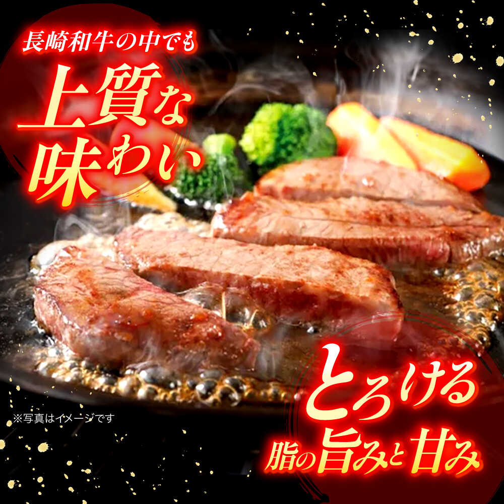 【ふるさと納税】【4回定期便】長崎和牛 サーロインステーキ 180g×4枚【株式会社田中精肉店】[OCA018] f423220-kawatana-10001466 長崎県川棚町 サンプル画像3
