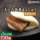 【ふるさと納税】【3回定期便】大とろ 角煮 まんじゅう 10個 (総計30個) / 角煮まん 角煮 肉まん ギフト 贈答用 肉 豚 グルメ おやつ おつまみ お...