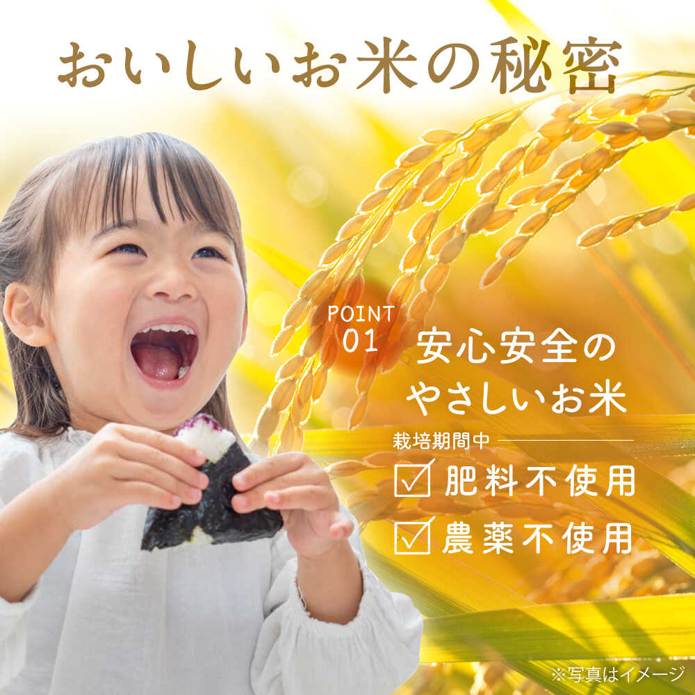 【ふるさと納税】【先行予約 令和8年度新米】【全12回定期便】栽培期間中農薬不使用 農家のおいしいお米 5kg×12回 【浅田峠自然塾】 [EA07] f423238-hasami-10001593 長崎県波佐見町 サンプル画像2