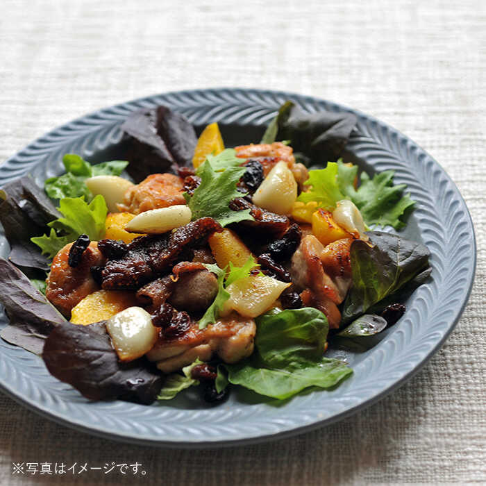 【ふるさと納税】【波佐見焼】ローズマリー リム プレートL マットブラック 食器 皿 【翔芳窯】 [FE218] f423238-hasami-10005946 長崎県波佐見町 サンプル画像3
