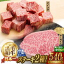 A5ランク サーロイン ステーキ 140g×2枚 サイコロ ステーキ 130g×2P セット 長崎和牛  和牛 牛肉 ステーキ サーロイン 霜降り 焼き肉