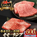 【ふるさと納税】【全6回定期便】赤身 モモ ステーキ と ランプ ステーキ 総計600g （150g×4枚） 長崎和牛 A4～A5ランク【野中精肉店】 [VF70] 肉 牛肉 もも モモステーキ ランプステーキ 焼肉 定期便