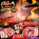 【ふるさと納税】【全12回定期便】焼肉 満喫セット（ モモ 上カルビ ） 総計900g 長崎和牛 A4～A5ランク【野中精肉店】 [VF80] 肉 牛肉 もも カルビ 焼肉 定期便