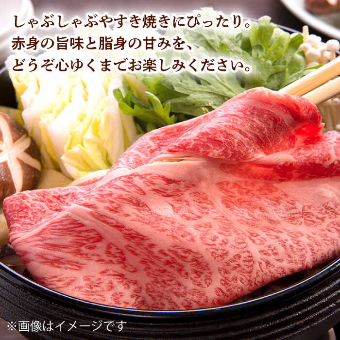 【ふるさと納税】モモ スライス 600g (200g×3) 長崎和牛 しゃぶしゃぶ すき焼き 【夢ファームシュシュ】[WF16] 和牛 牛肉 モモ スライス 赤身 鍋 しゃぶしゃぶ 霜降り すき焼き