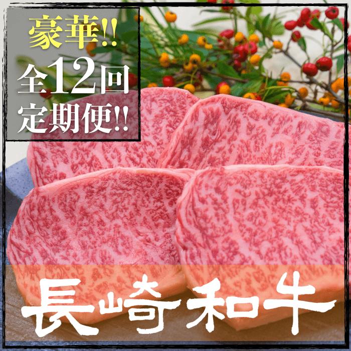 【ふるさと納税】NA36 【A5等級ヒレなど】総計36.27kg 全12回プレミアム定期便 長崎和牛食べ尽くしセット